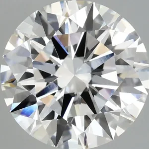 4.03 Carat Round F VVS2 Lab Diamond