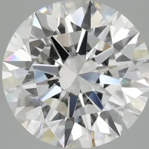 4.04 Carat Round F VVS2 Lab Diamond