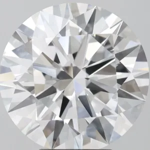 6.1 Carat Round F VVS2 Lab Diamond