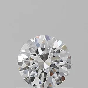 0.57 Carat Round G VVS1 Natural Diamond