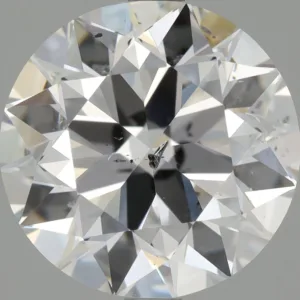 3.01 Carat Round D SI2 Natural Diamond