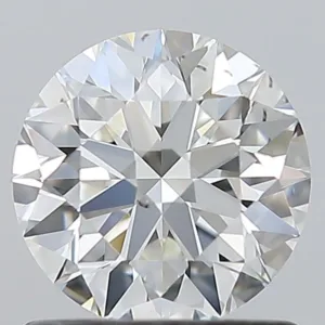 0.92 Carat Round H VS2 Natural Diamond
