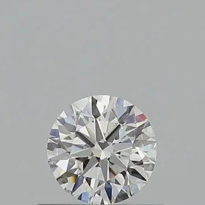 0.5 Carat Round E VVS1 Natural Diamond