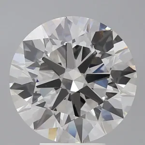 5.56 Carat Round F VVS2 Lab Diamond
