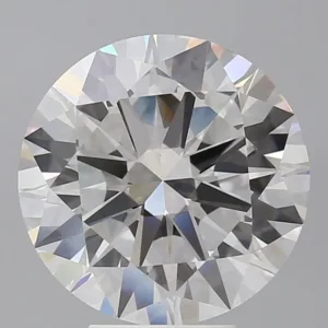 6.02 Carat Round F VS1 Lab Diamond