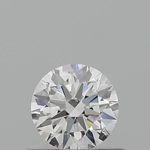 0.51 Carat Round D VS1 Natural Diamond