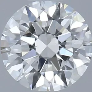 0.41 Carat Round F SI2 Natural Diamond