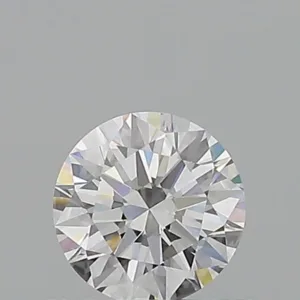 0.56 Carat Round D VVS2 Natural Diamond