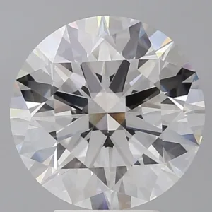 5.05 Carat Round E VVS2 Lab Diamond