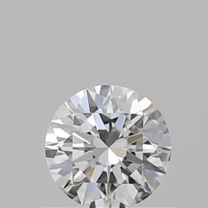 0.52 Carat Round F VVS1 Natural Diamond