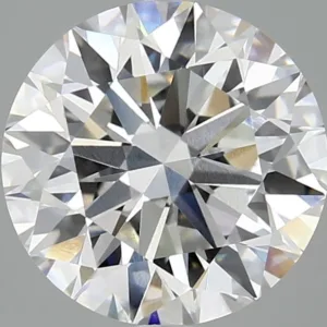 4.07 Carat Round F VVS2 Lab Diamond
