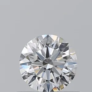 0.55 Carat Round D VVS1 Natural Diamond