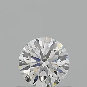 0.52 Carat Round D VVS2 Natural Diamond