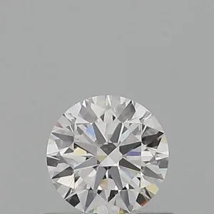 0.57 Carat Round D VVS1 Natural Diamond