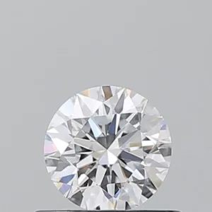 0.52 Carat Round D VVS1 Natural Diamond