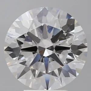5.09 Carat Round E VS2 Lab Diamond