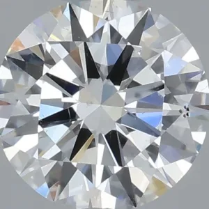 0.41 Carat Round E SI2 Natural Diamond