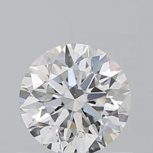 0.6 Carat Round H VS2 Natural Diamond