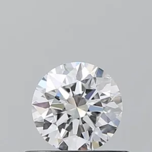 0.5 Carat Round D VVS2 Natural Diamond