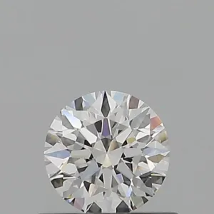 0.52 Carat Round D VVS1 Natural Diamond