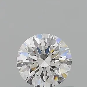 0.53 Carat Round D VVS1 Natural Diamond