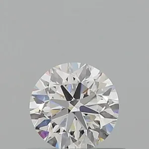 0.5 Carat Round D VS2 Natural Diamond
