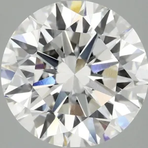 4.04 Carat Round F VVS2 Lab Diamond
