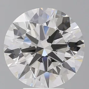 5.56 Carat Round F VVS2 Lab Diamond