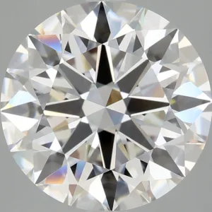 5.07 Carat Round F VVS2 Lab Diamond