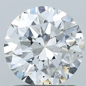 1.5 Carat Round D SI1 Natural Diamond