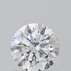 0.5 Carat Round D VVS2 Natural Diamond