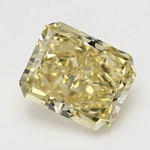 1.78 Carat Radiant Fancy Yellow VS2 Natural Diamond