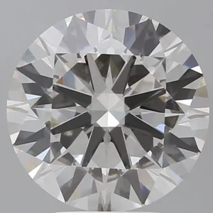 5.51 Carat Round F VVS2 Lab Diamond