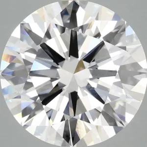 5.07 Carat Round F VVS2 Lab Diamond