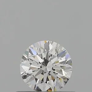 0.5 Carat Round D VVS1 Natural Diamond