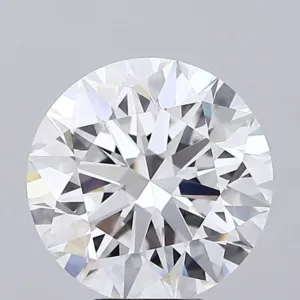 5.05 Carat Round F VVS2 Lab Diamond