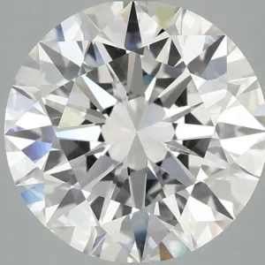4.03 Carat Round F VVS2 Lab Diamond