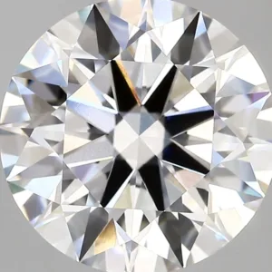 5.13 Carat Round E VVS2 Lab Diamond