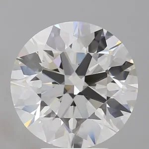 5.04 Carat Round F VVS2 Lab Diamond
