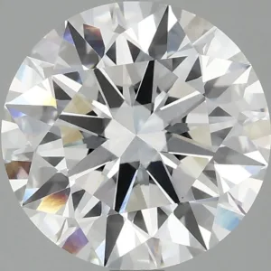 4.06 Carat Round F VVS2 Lab Diamond