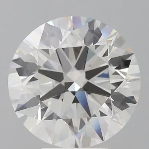 5.52 Carat Round F VVS2 Lab Diamond