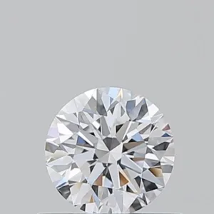 0.53 Carat Round D VVS1 Natural Diamond
