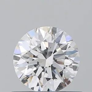 0.58 Carat Round D IF Natural Diamond