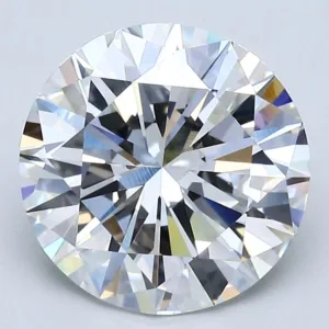 3 Carat Round F VVS2 Natural Diamond