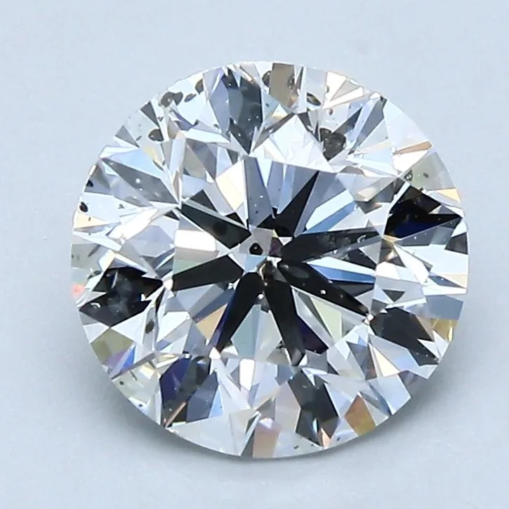 2 Carat Round D SI2 Natural Diamond 1 2 Carat Round D SI2 Natural Diamond