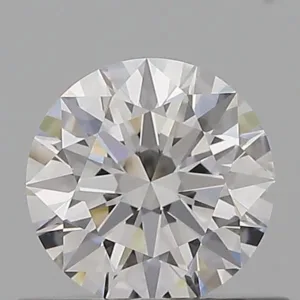0.51 Carat Round D VVS1 Natural Diamond