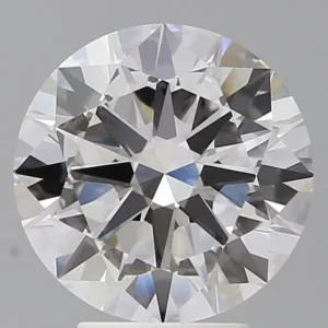 4.06 Carat Round E VVS2 Lab Diamond
