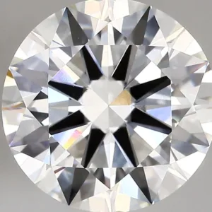 5.03 Carat Round F VVS2 Lab Diamond