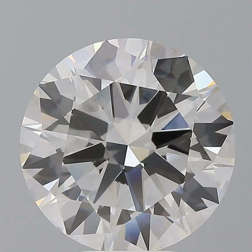 5.52 Carat Round E VS1 Lab Diamond 1 5.52 Carat Round E VS1 Lab Diamond