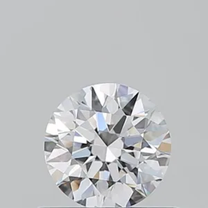 0.54 Carat Round D VVS2 Natural Diamond